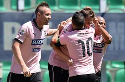 VIDEO: Napaka vratarja, ki bi lahko Palermo pahnila v drugo ligo
