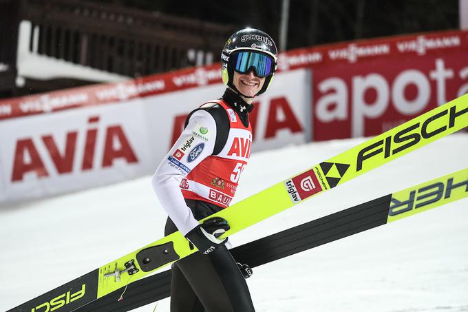 Peter Prevc bo skušal dobro skočiti tudi danes ob 17. uri, ko je na sporedu še druga tekma v Lillehammerju. | Foto: Sportida