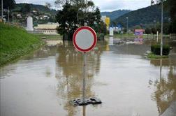 Vodna ujma po Sloveniji uničuje tudi na Hrvaškem