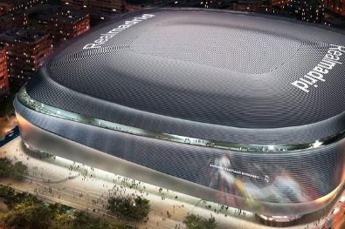 Santiago Bernabeu obnova | Obnova leta 1947 zgrajenega madridskega štadiona Santiago Berrnabeu bo stala okrog 500 milijonov evrov. | Foto Twitter/Real Madrid