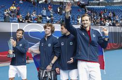 Rusom na krilih vročega Medvedjeva premierna zmaga na pokalu ATP