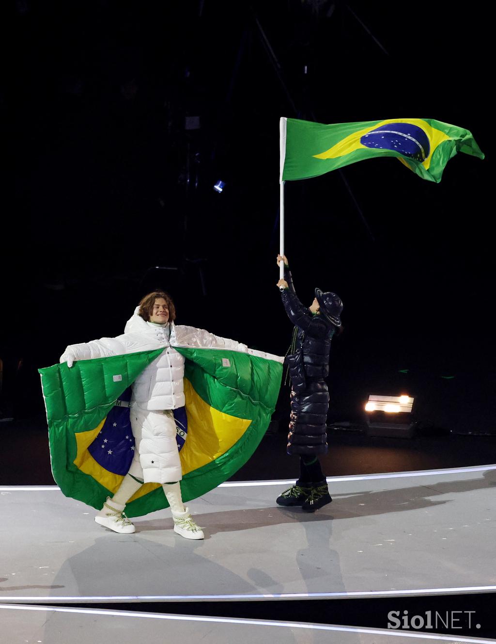 otvoritev ZOI mimohod Lucas Braathen