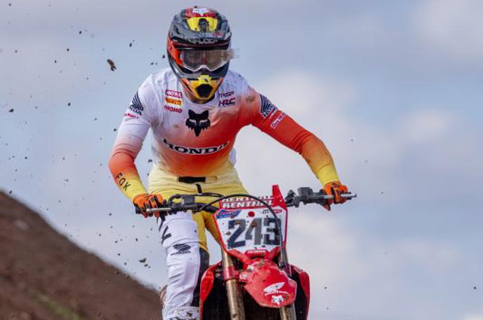 Tim Gajser Honda Cozar 2025 | Tim Gajser se na dirke vrača po skoraj štirimesečni odsotnosti. | Foto Honda Racing/ShotbyBavo