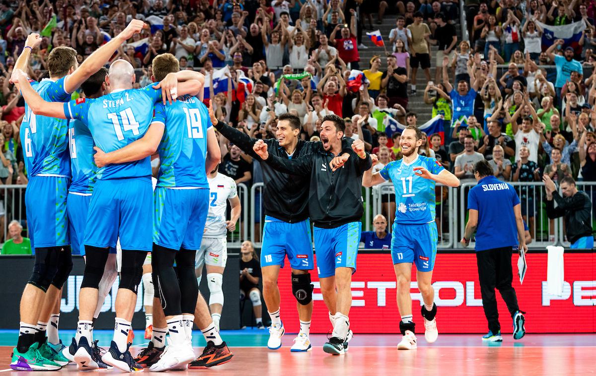 Slovenija : Iran, slovenska odbojkarska reprezentanca | Slovenija bo prvič v zgodovini gostila tako velik dogodek v odbojki. | Foto Matic Klanšek Velej/Sportida