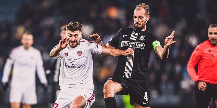 Jon Gorenc Stanković se bo v sredo s Sturmom mudil na Norveškem. | Foto: Guliverimage