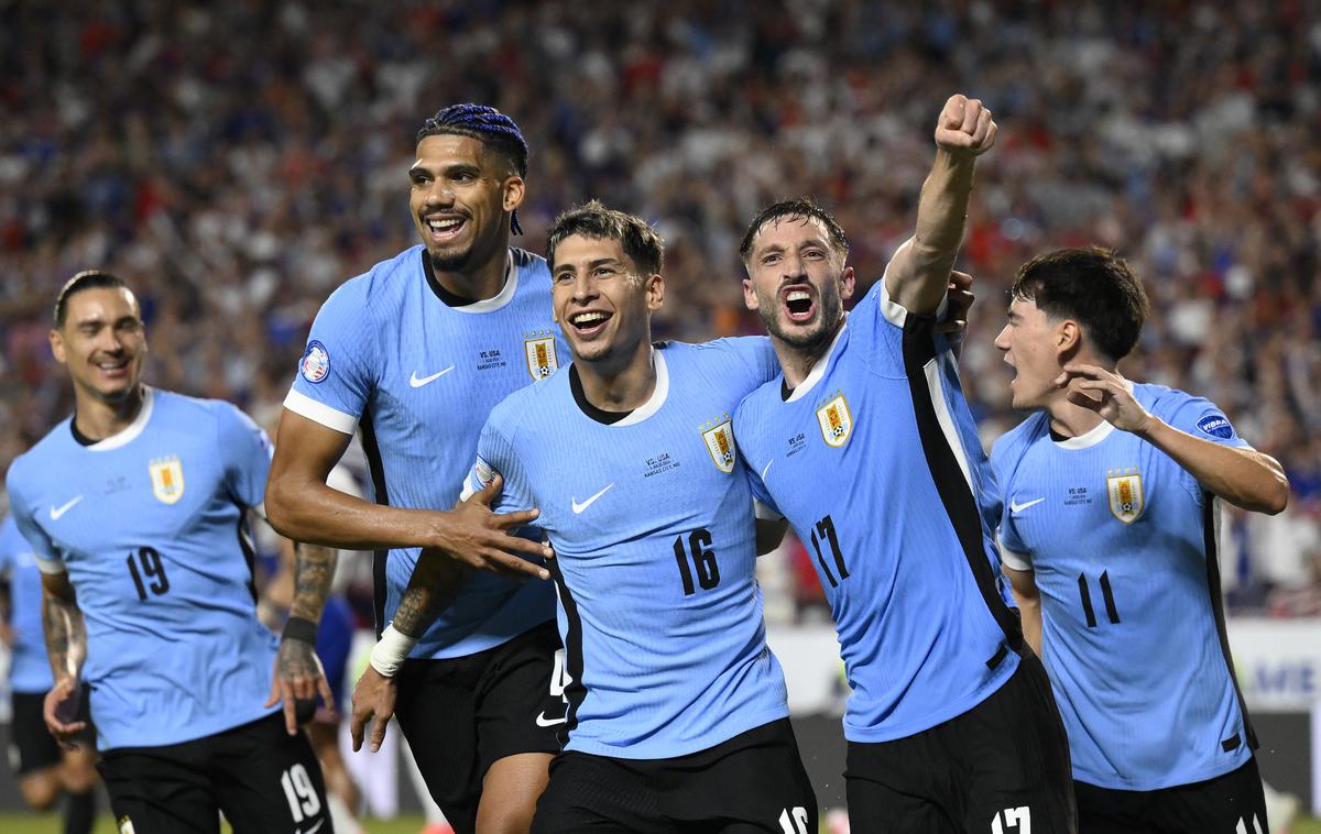 Mathias Olivera Copa America | Urugvajci so zapečatili usodo Američanov na južnoameriškem prvenstvu. | Foto Guliverimage