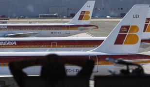 Zaradi stavke pilotov Iberie prizadetih 12.000 potnikov