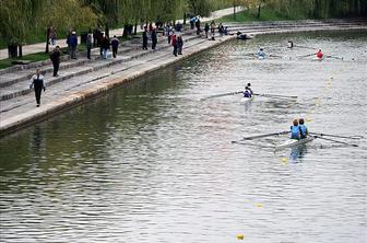 Na Ljubljanici po dolgem času tudi osmerec