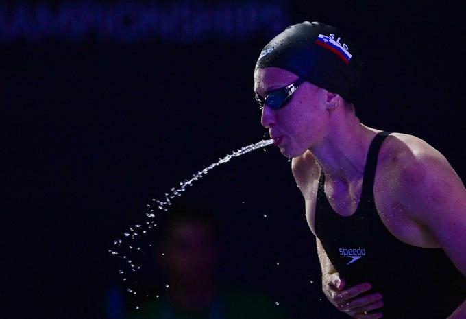 Janja Šegel je v soboto zmagala na 100 m prosto. | Foto: Reuters