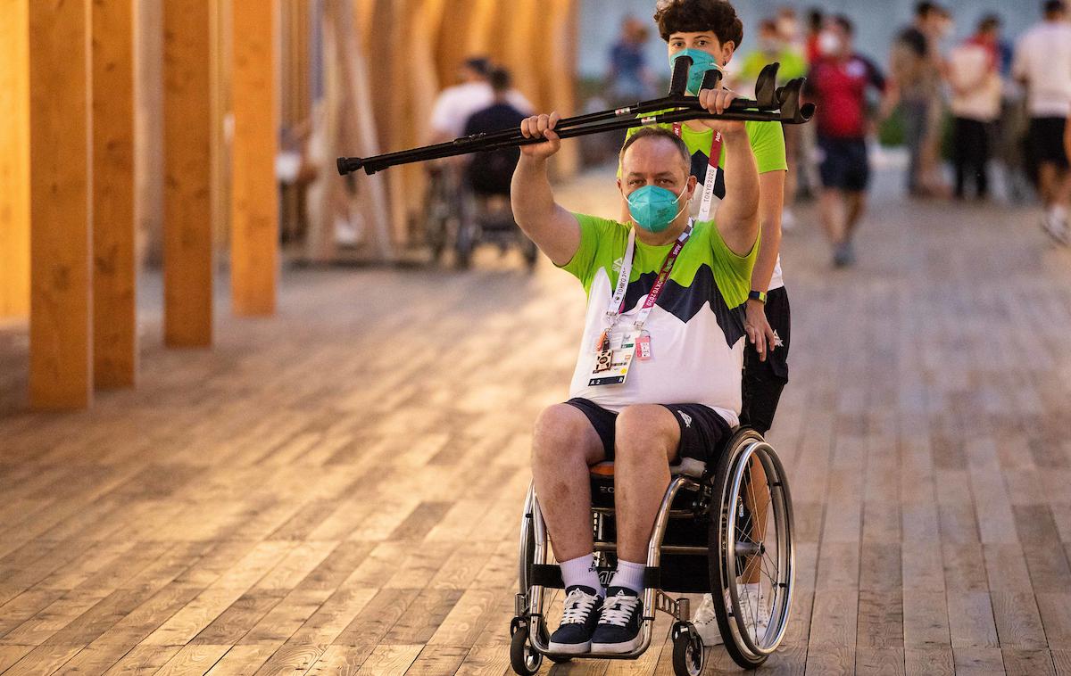paraolimpijske igre Tokio 2020, Slovenija, Franček Gorazd Tiršek | Franček Gorazd Tiršek si je zagotovil finale. | Foto Vid Ponikvar/Sportida