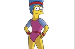 Marge Simpson s svojo linijo ličil