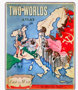 Ameriška karikatura iz leta 1948