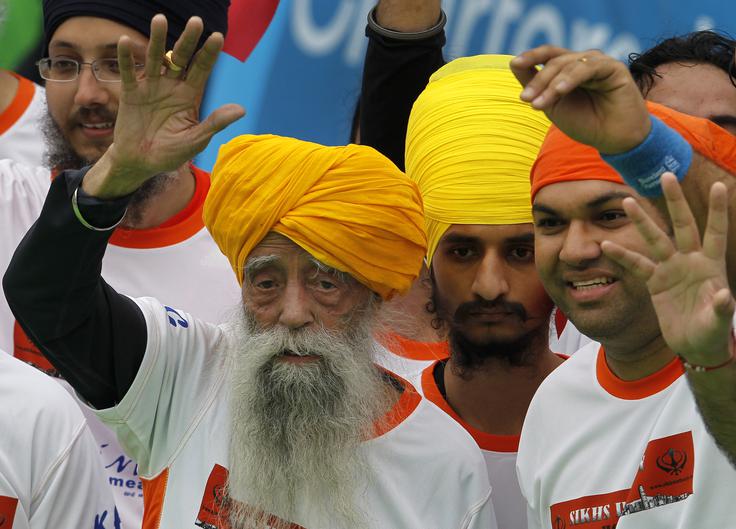 Singh je pretekel številne maratone, maraton ob obali Toronta leta 2003 pa je končal v petih urah in 40 minutah, kar je njegov osebni rekord. | Foto: Guliverimage