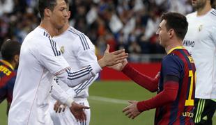 Lionel Messi: Cristiana Ronalda zelo spoštujem