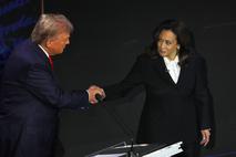 Donald Trump. Kamala Harris.