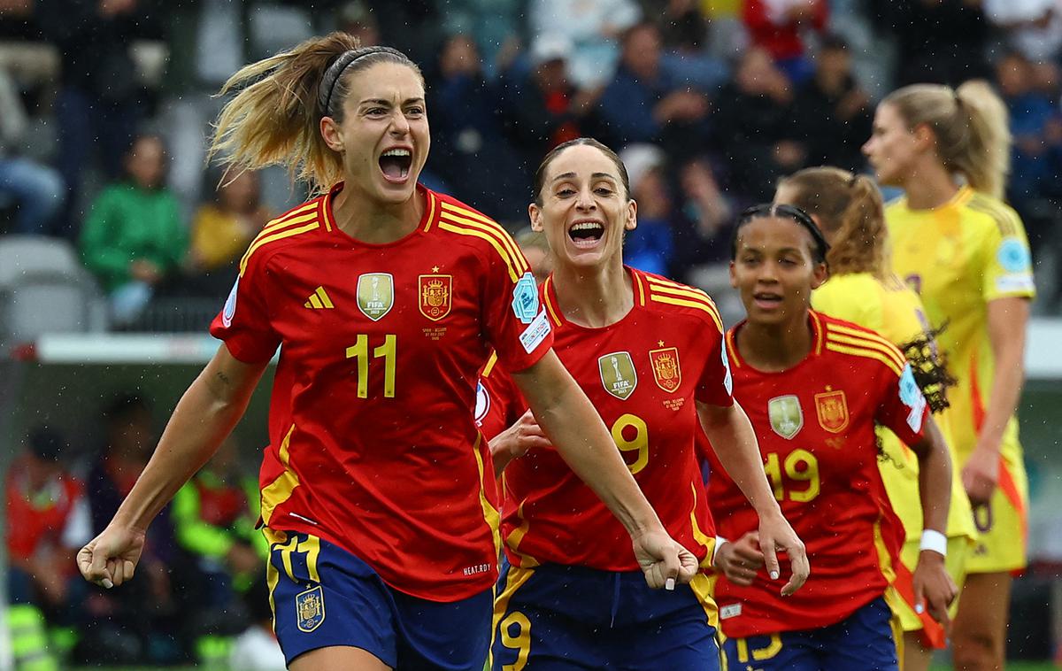 Španija, euro | Španke so po Portugalkah nadigrale še Belgijke. | Foto Reuters