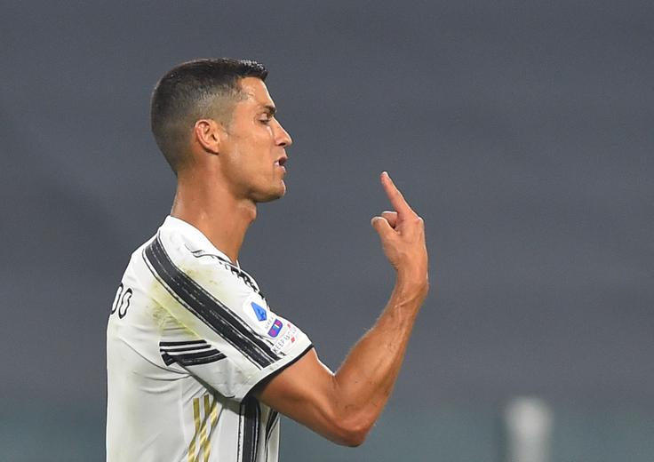 Cristiano Ronaldo je postavil končni rezultat dvoboja v Torinu. | Foto: Reuters