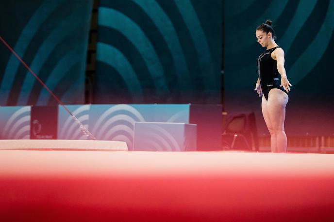 gimnastika, Koper, svetovni pokal, 2. dan, Tjaša Kysselef | Tjaša Kysselef bo izpustila EP v Riminiju. | Foto Grega Valančič/Sportida