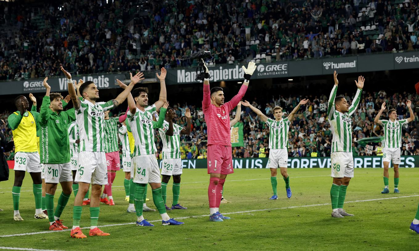 Betis Spada v širši krog največjih candidates in the osvojitev conferenčne league. | Photo: Reuters