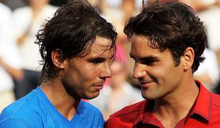 Federer potisnil nezadovoljnega Nadala na tretje mesto