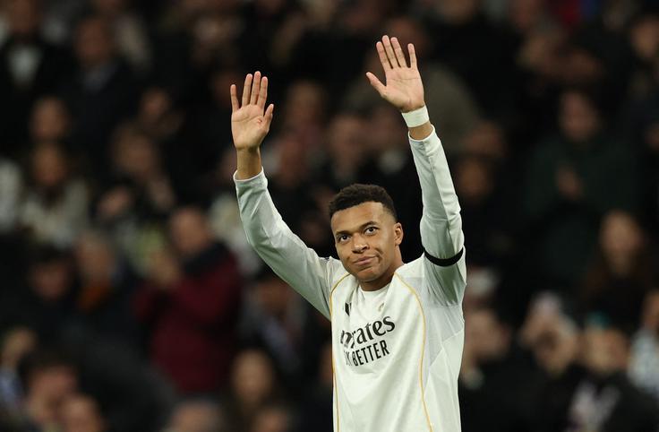 Monacu Kylian Mbappe vedno zabija. | Foto: Reuters