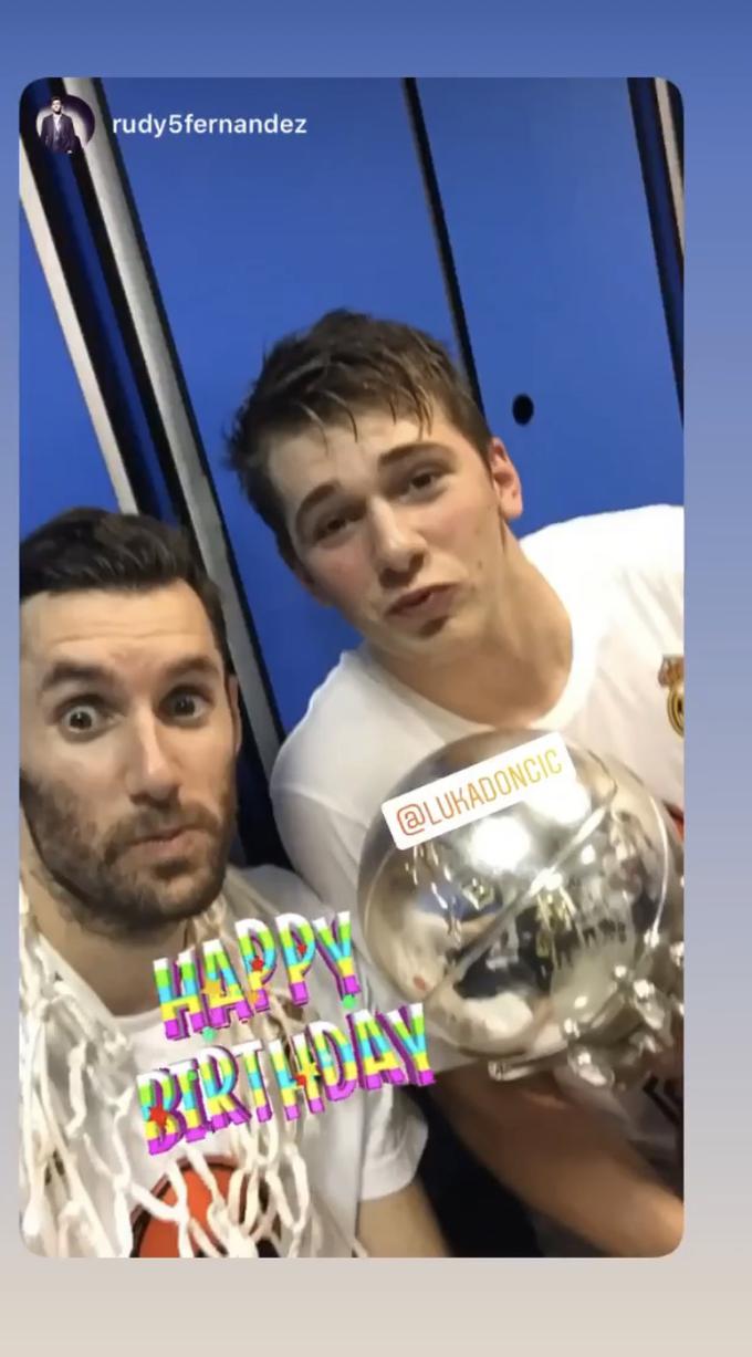 Luka Dončić čestitke Instagram | Foto: 