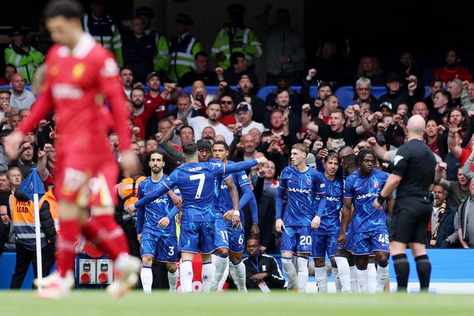 Chelsea | Chelsea je s 3:1 ugnal Liverpool, ki si je že v prejšnjem krogu zagotovil naslov prvaka. | Foto Reuters