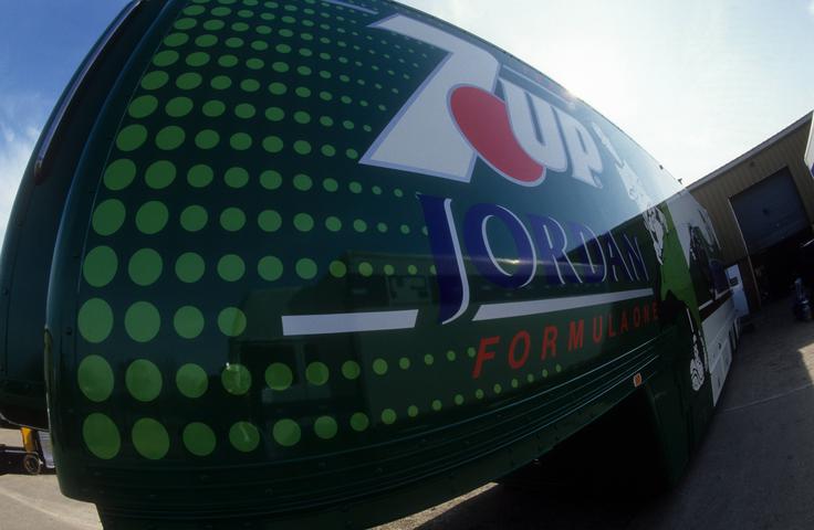 Jordanova ekipa je bila v prvi sezoni v barvah pijače 7UP. | Foto: Guliverimage