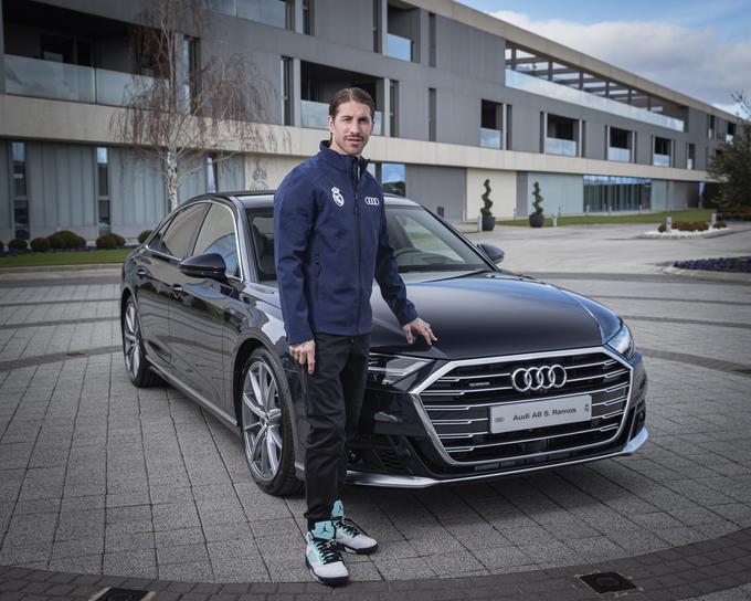 Sergio Ramos se je odločil za audija A8. | Foto: Audi