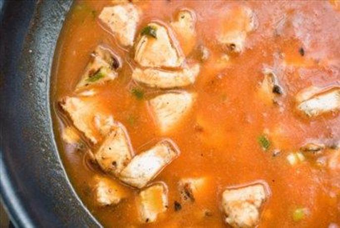 Juha iz piščanca in zelene