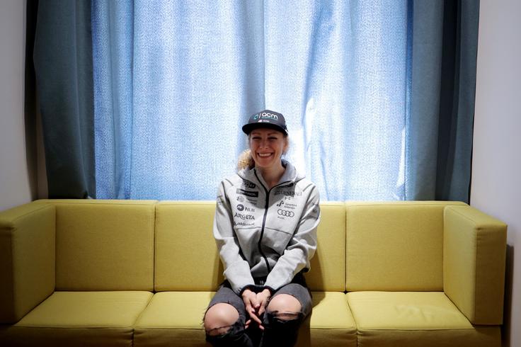 Ilka Štuhec ima neporavnane račune z olimpijskimi igrami. | Foto: Daniel Novakovič/STA