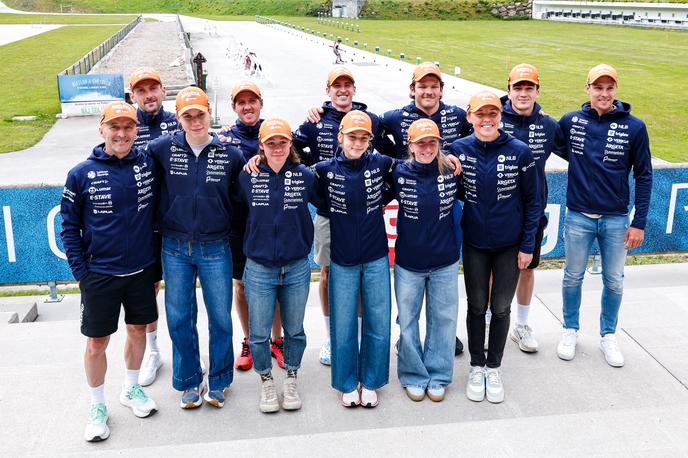 Slovenska biatlonska reprezentanca | Slovenska biatlonska reprezentanca v nov olimpijski ciklus vstopa spremenjena. | Foto Aleš Fevžer
