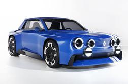 Legendarni renault 8 gordini se vrača v futuristični električni preobleki #foto