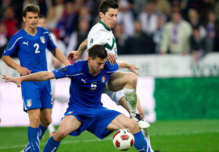 Robert Koren Zadnjo tekmo v slovenskem dresu je odigral 6. septembra 2011 proti Italiji v Firencah. | Foto: Vid Ponikvar