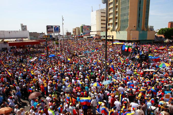 Venezuela Caracas protesti Maduro Guaido | Foto: Reuters