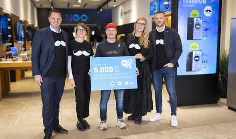 Telekom Slovenije in Xiaomi tudi letos z donacijo podpirata moško zdravje