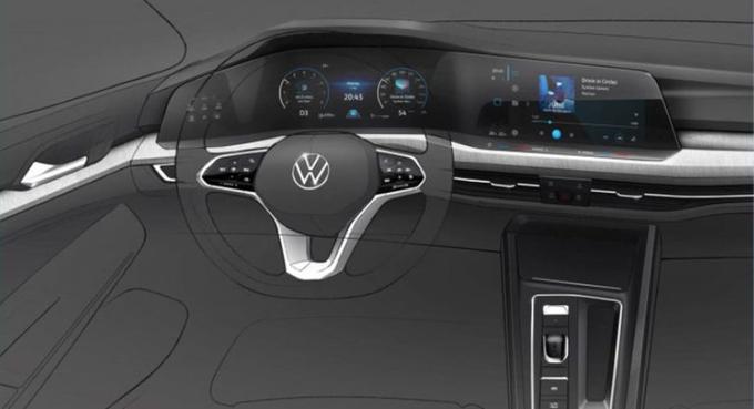 V notranjosti bo Volkswagen stavil na dva ločena digitalna zaslona, glasovno upravljanje in večji minimalizem. | Foto: Volkswagen