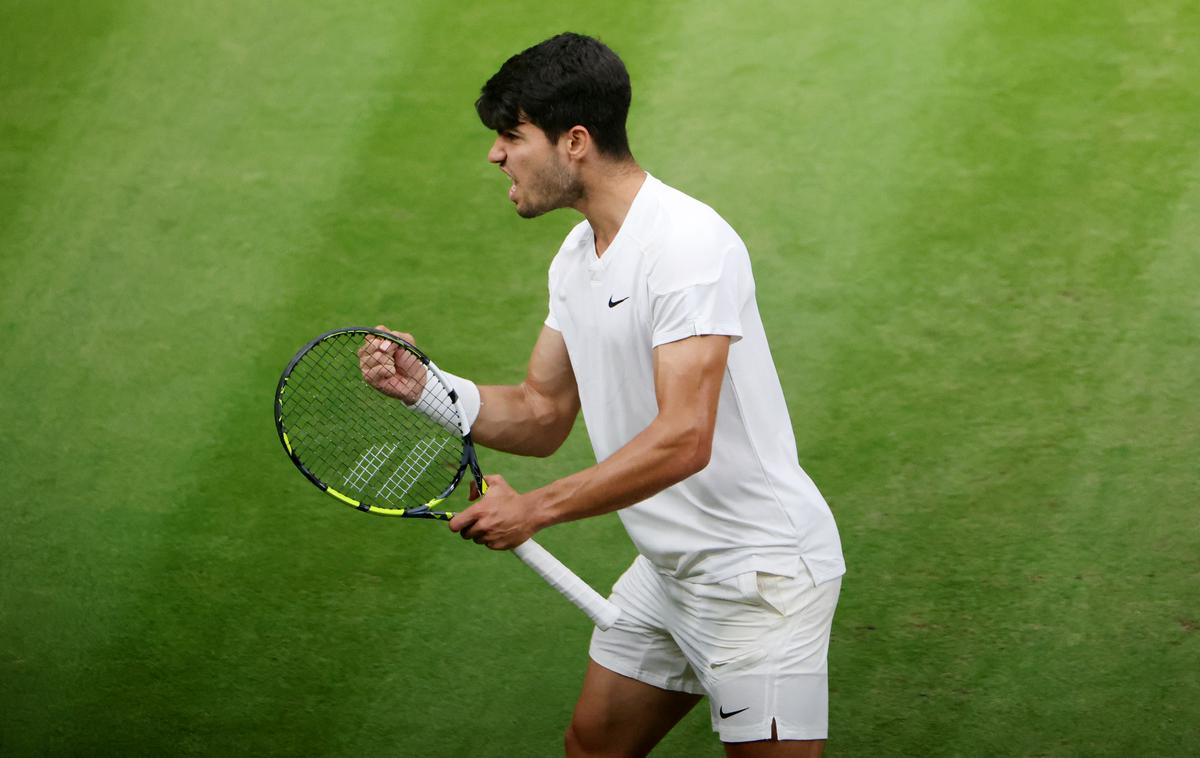 Wimbledon Carlos Alcaraz | Carlos Alcaraz je letos osvojil Wimbledon in OP Francije. | Foto Reuters