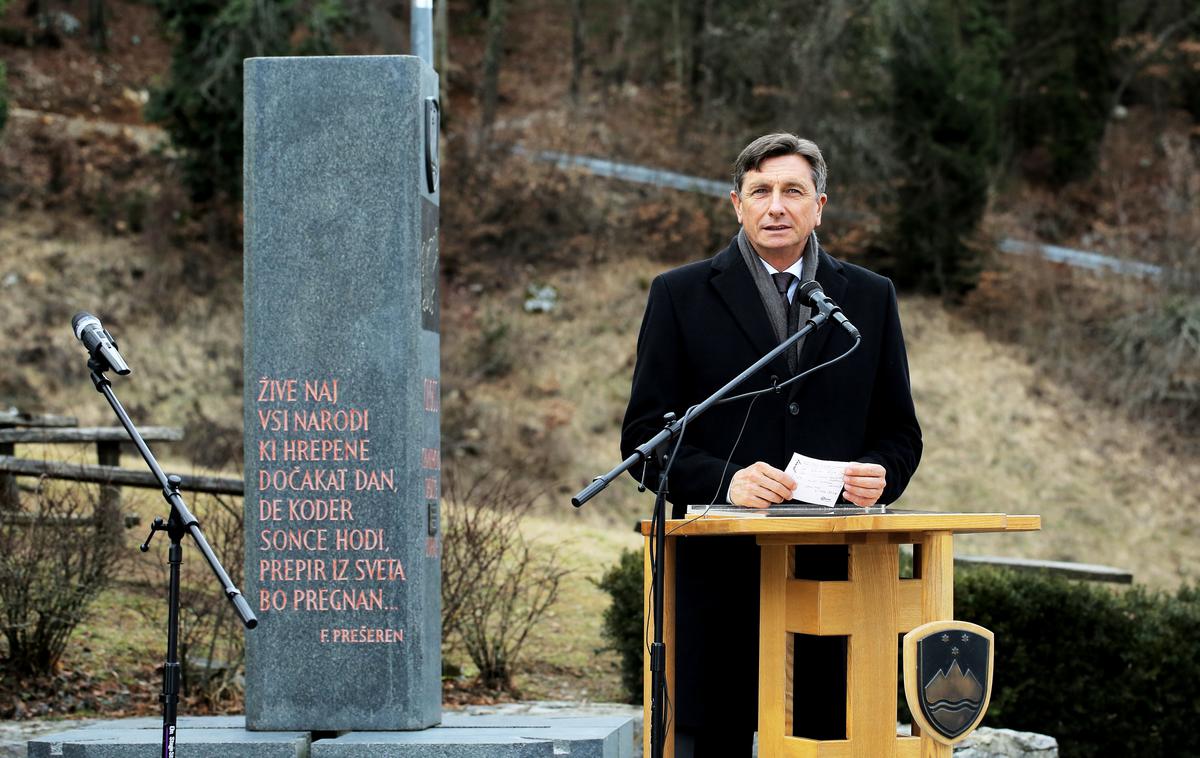 Geoss Vače Borut Pahor predsednik | Foto STA