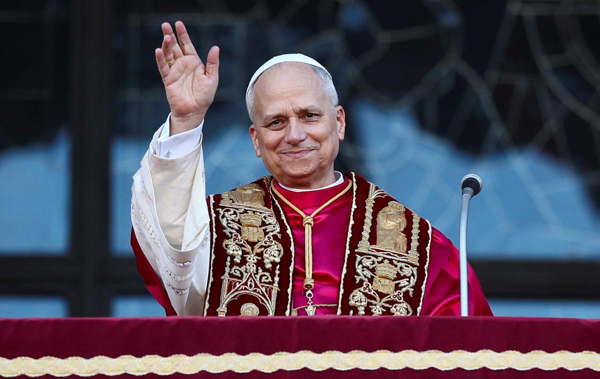 papež Leon XIV. | S papeževo današnjo mašo so se zaključile verske slovesnosti ob nastopu novega poglavarja Katoliške cerkve. | Foto Reuters