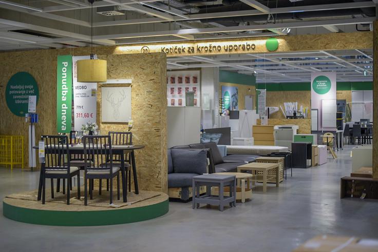 Kotiček za krožno uporabo. | Foto: Podjetje IKEA