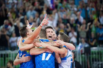 Slovenci prek Bolgarov v četrtfinale, kot zadnji med osem še Italijani #foto
