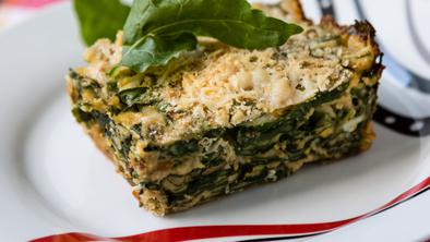 Recept: špinačno-skutni narastek