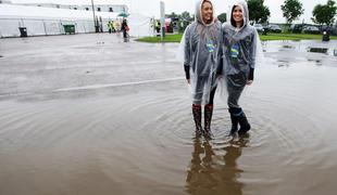 Schumiju se je želja izpolnila: dež v Silverstonu