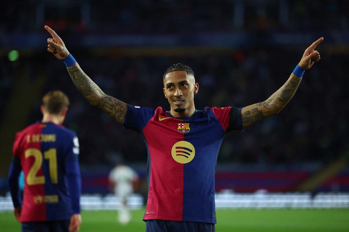 FC Barcelona Raphinha | Raphinha je podaljšal sodelovanje z Barcelono. | Foto Reuters
