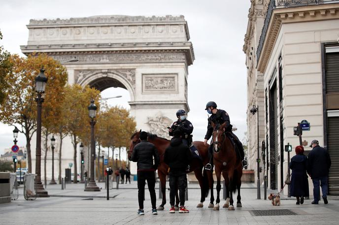 Francija, ukrepi, policija, epidemija | Foto Reuters