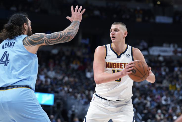 Memphis Grizzlies so s 122:118 premagali Denver Nuggets. Ja Morant je v statistiko zmagovalnega moštva prispeval 38 točk.  | Foto: Guliverimage/Vladimir Fedorenko