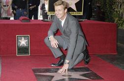 "Mentalist" Simon Baker dobil svojo zvezdo
