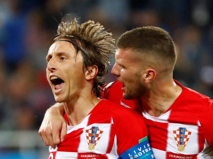 Luka Modrić (Real) je strelec zadnjega zadetka na SP 2018. | Foto: Reuters