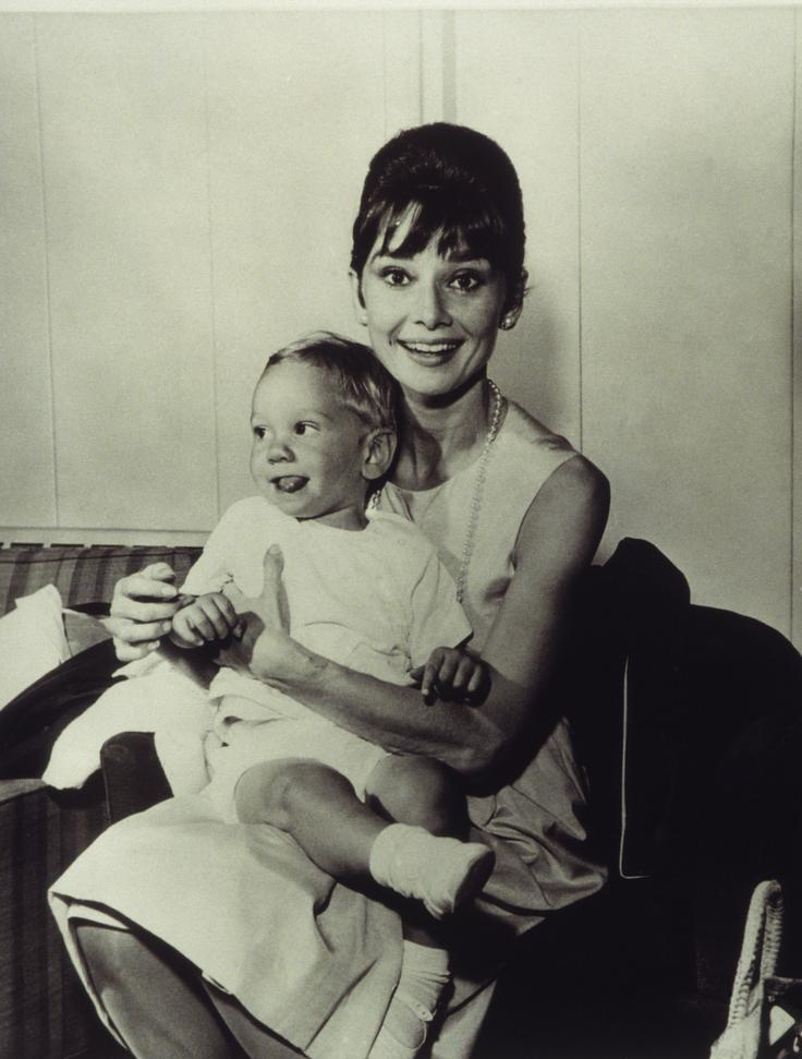 Audrey z enoletnim Seanom leta 1961 | Foto: Guliverimage